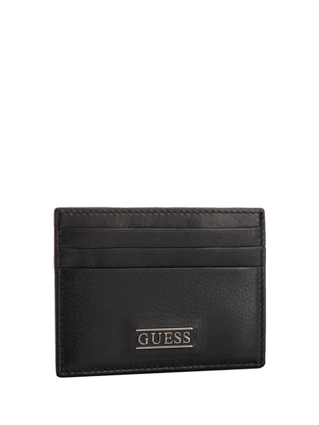 GUESS 2 USCITA Portafoglio Uomo in pelle porta tessere e card