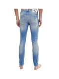 Jeans Uomo in cotone con chiusura zip