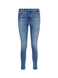 Jeans Donna in cotone a vita alta