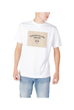 T-Shirt Uomo Logo Frontalem Bianco