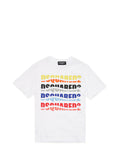 DSQUARED2 PRE T-Shirt Unisex Bimbo - Bianco