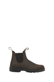 BLUNDSTONE Bikers Chelsea In Pelle Marrone/Nero