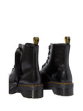 DR MARTENS Anfibio Molly Black Buttero Donna - Nero