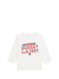 GUESS 1 USCITA Blusa Unisex Bimbo - Bianco