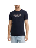 GUESS 1 USCITA T-Shirt Uomo - Blu