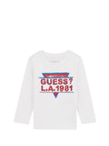 GUESS 1 USCITA T-Shirt Bambino - Bianco