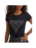 GUESS 2 USCITA T-Shirt Donna - Nero