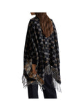 LIU JO SOFT1 Poncho Donna - Nero