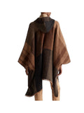 LIU JO SOFT1 Poncho Donna - Marrone