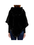 LIU JO SOFT1 Poncho Donna - Nero