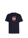 TOMMY JEANS 1USCITA T-Shirt Uomo - Blu