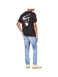 TOMMY JEANS 1USCITA T-Shirt Uomo - Nero