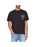 TOMMY JEANS 1USCITA T-Shirt Uomo - Nero