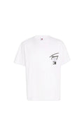 TOMMY JEANS 1USCITA T-Shirt Uomo - Bianco