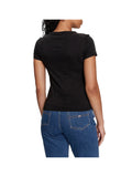 TOMMY JEANS 1USCITA T-Shirt Donna - Nero