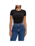 TOMMY JEANS 1USCITA T-Shirt Donna - Nero