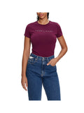 TOMMY JEANS 1USCITA T-Shirt Donna - Viola