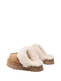 UGG Ciabatte Disquette Donna - Beige