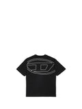 DIESEL T-Shirt Bambino - Nero