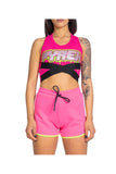 Top Logo Frontale Fuxia