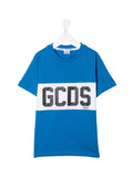 T-Shirt Con Stampa Blu