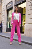 NATHI' LUXURY Pantalone Con Laccio Fuxia