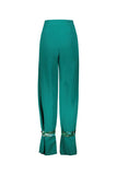 NATHI' LUXURY Pantalone Con Laccio Verde