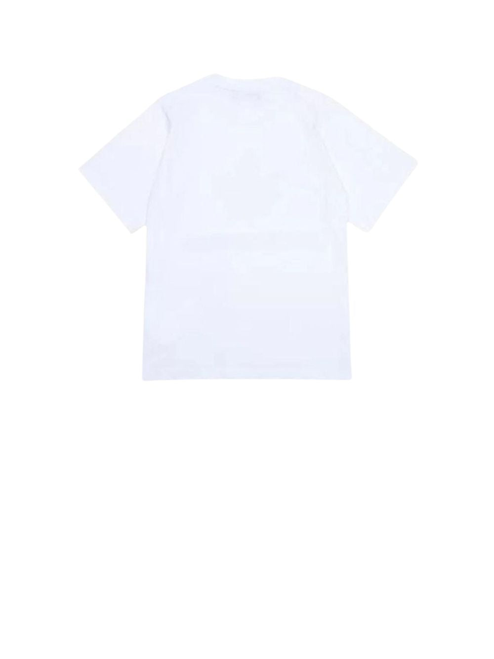 T-shirt Bambino con stampa foglia sul petto