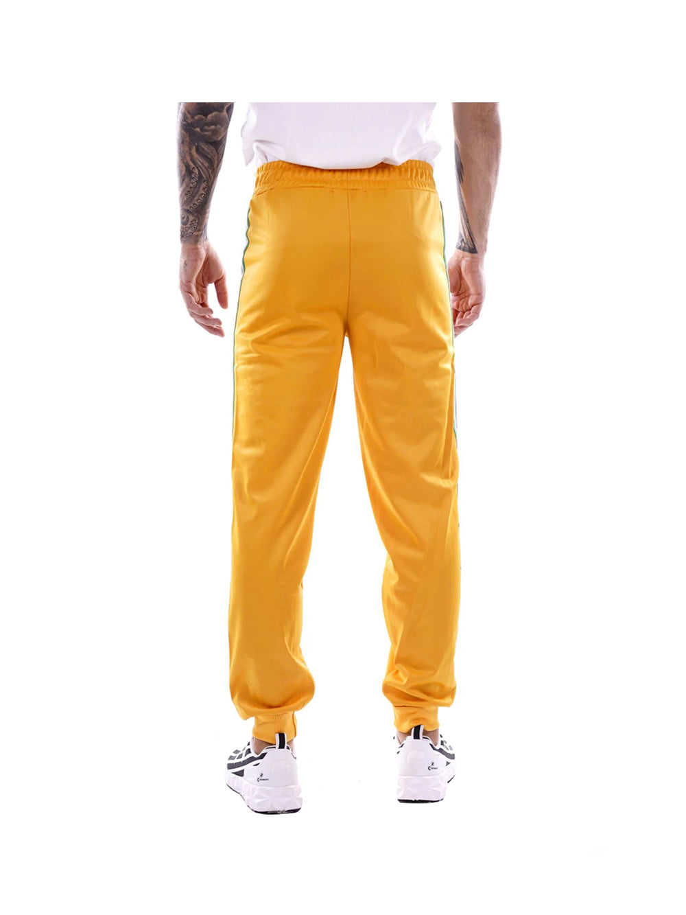Pantalone Uomo Curry sportivo con bande laterali
