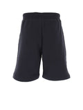 DSQUARED LOUNGE Shorts Ragazzo Nero in cotone con logo