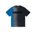 DSQUARED2 T-shirt Ragazzo Nero in cotone con logo