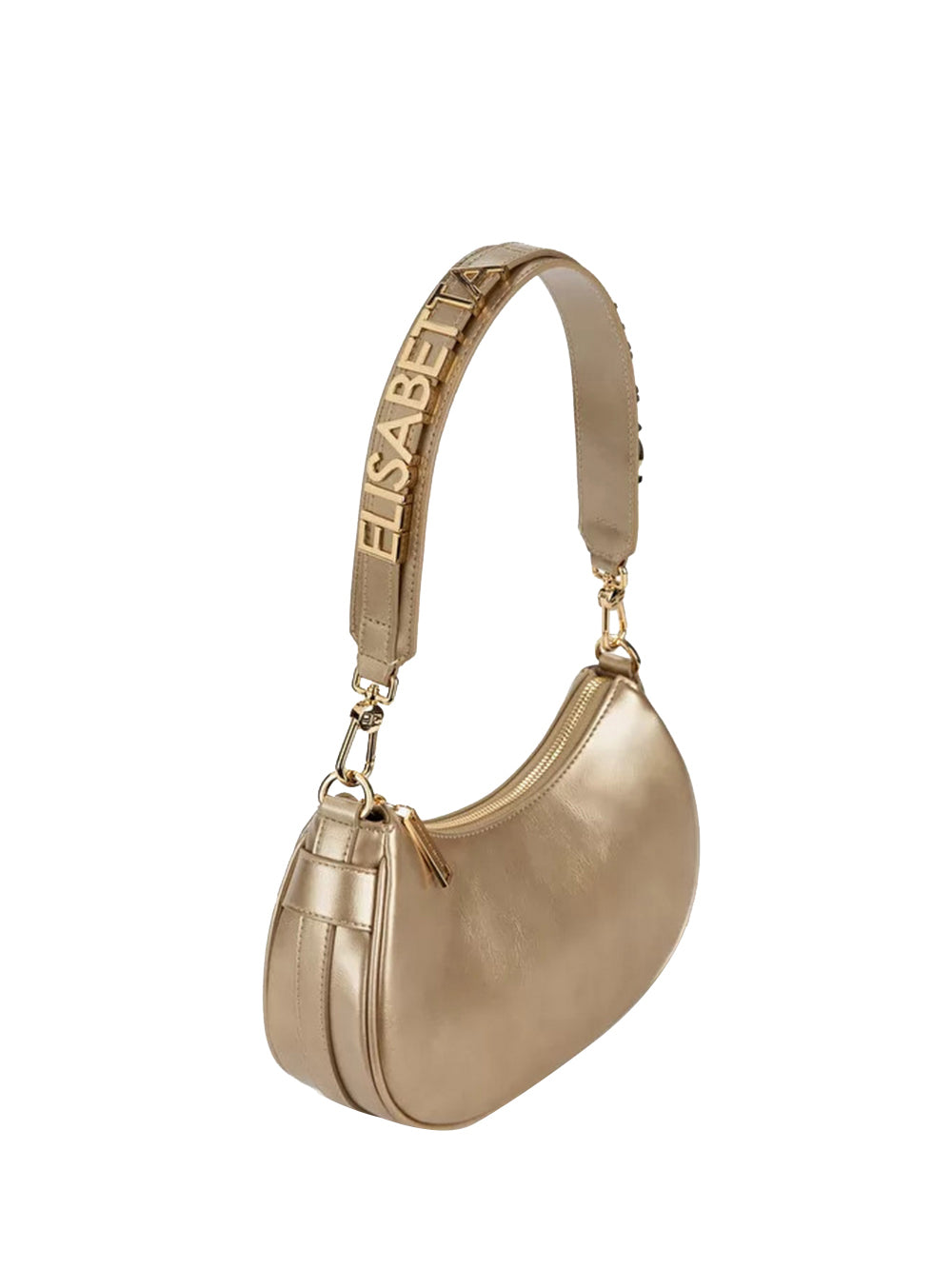 ELISABETTA FRANCHI 1USCITA Borsa Donna Hobo mini con logo brand | Castellese