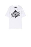 DSQUARED2 PRE Bermuda Logo Frontale Nero