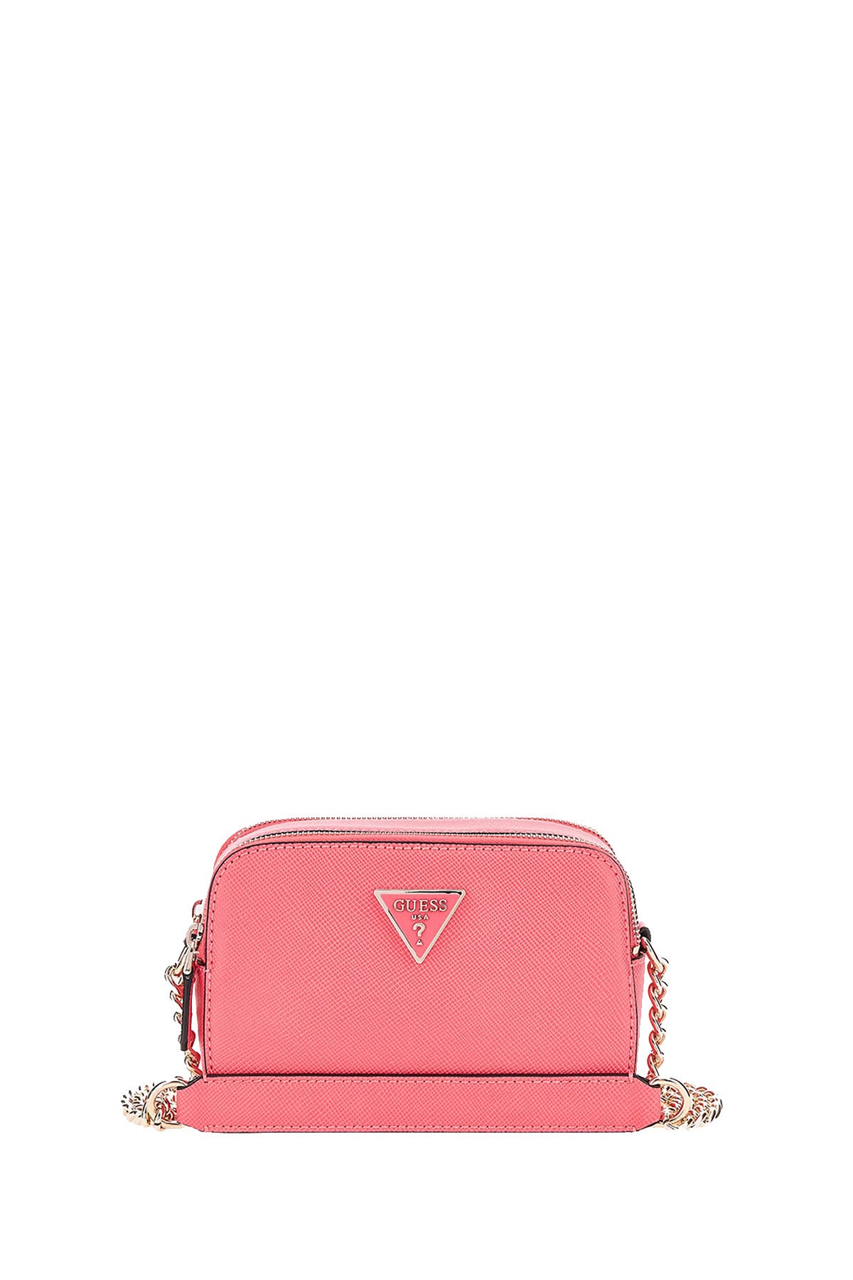 GUESS 1 USCITA Borsa a Tracolla Donna Con Tracolla In Catena Magenta