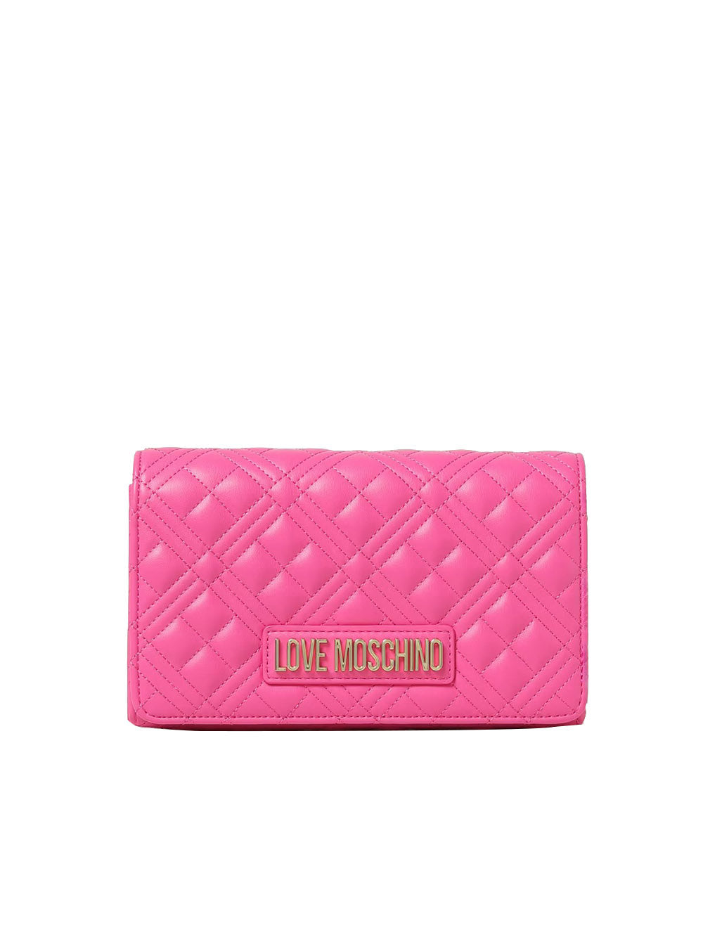 MOSCHINO COLLECTION Borsa Donna Fuxia in similpelle trapuntata