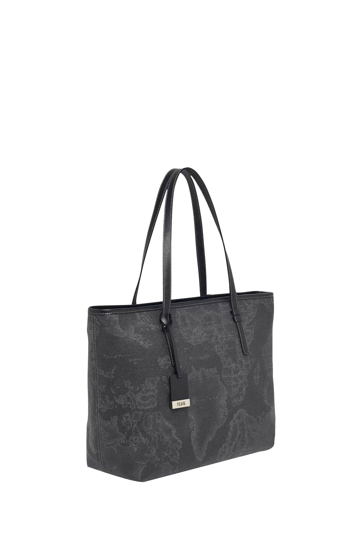 PRIMA CLASSE Borsa Shopper Donna Geo Black Grande Nero